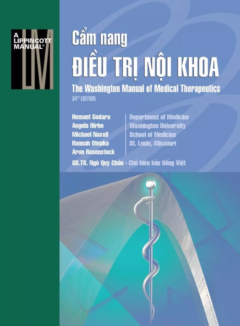 Cẩm Nang Điều Trị Nội Khoa - The Washington Mannual Of Medical Therapeutics