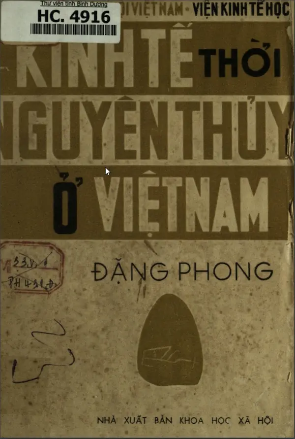 Kinh tế thời nguyên thủy ở Việt Nam