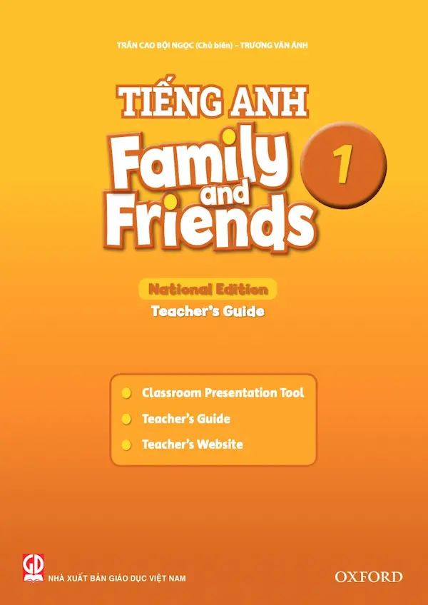 Tiếng Anh 1 Family And Friends National Edition – Teacher's Guide