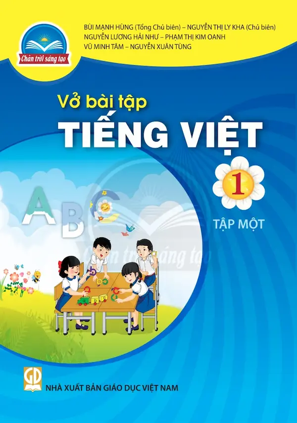 Vở Bài Tập Tiếng Việt 1 Tập Một – Chân Trời Sáng Tạo