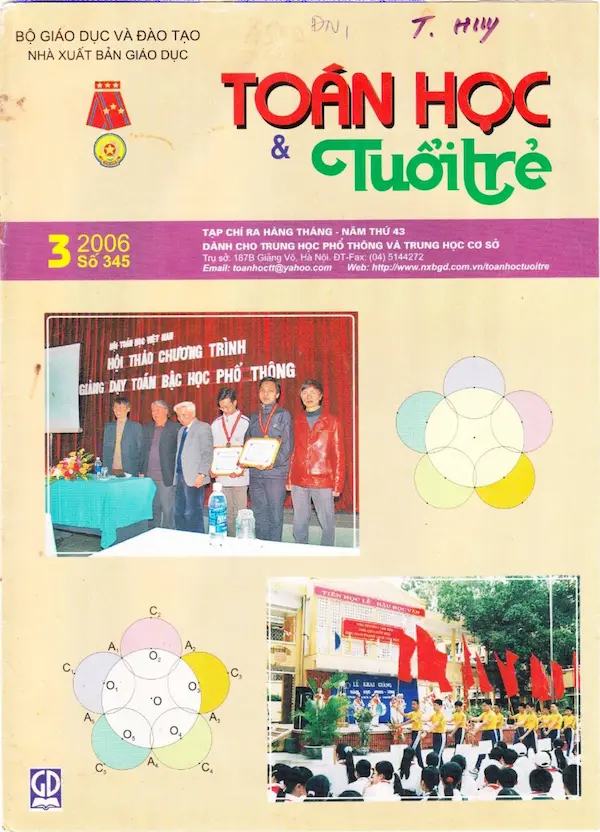 Tạp chí Toán Học và Tuổi trẻ số 345 tháng 3 năm 2006