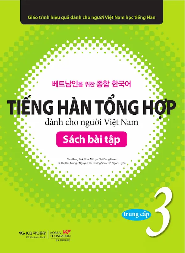 Bài tập Tiếng Hàn Tổng hợp dành cho người Việt Nam - Trung Cấp 3
