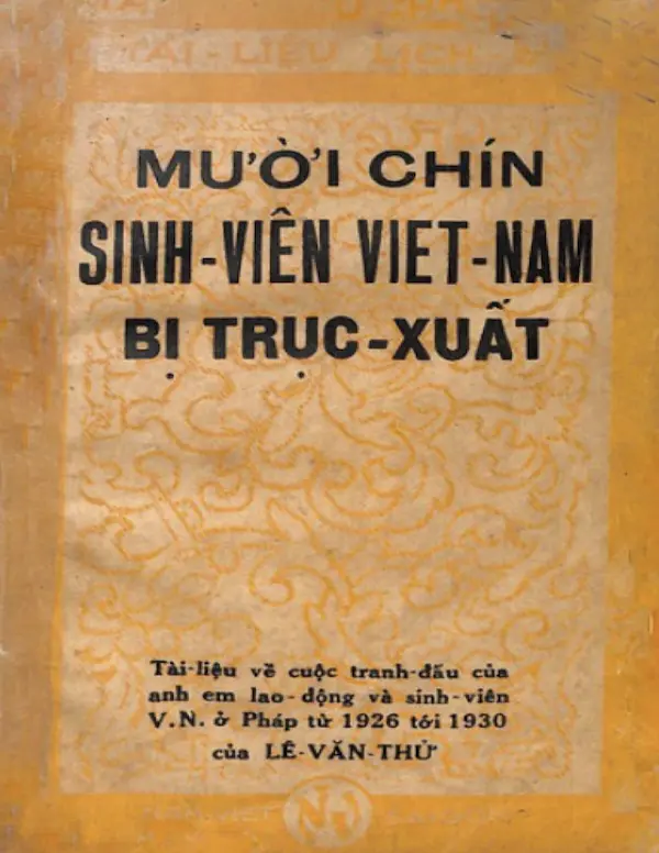 Mười Chín Sinh Viên Việt Nam Bị Trục Xuất