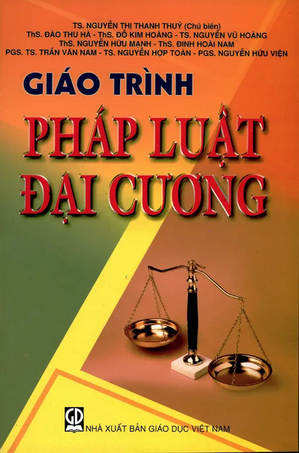 Giáo trình pháp luật đại cương - Nguyễn Thị Thanh Thuỷ