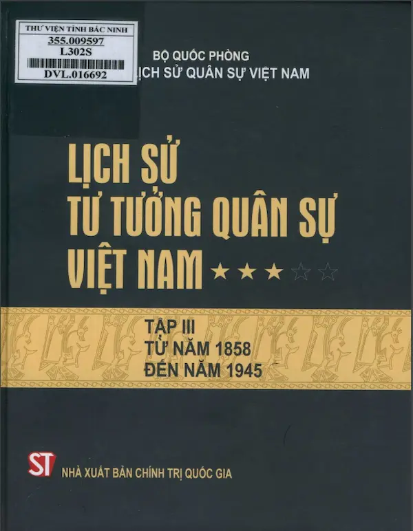 Lịch Sử Tư Tưởng Quân Sự Việt Nam (Tập 3)