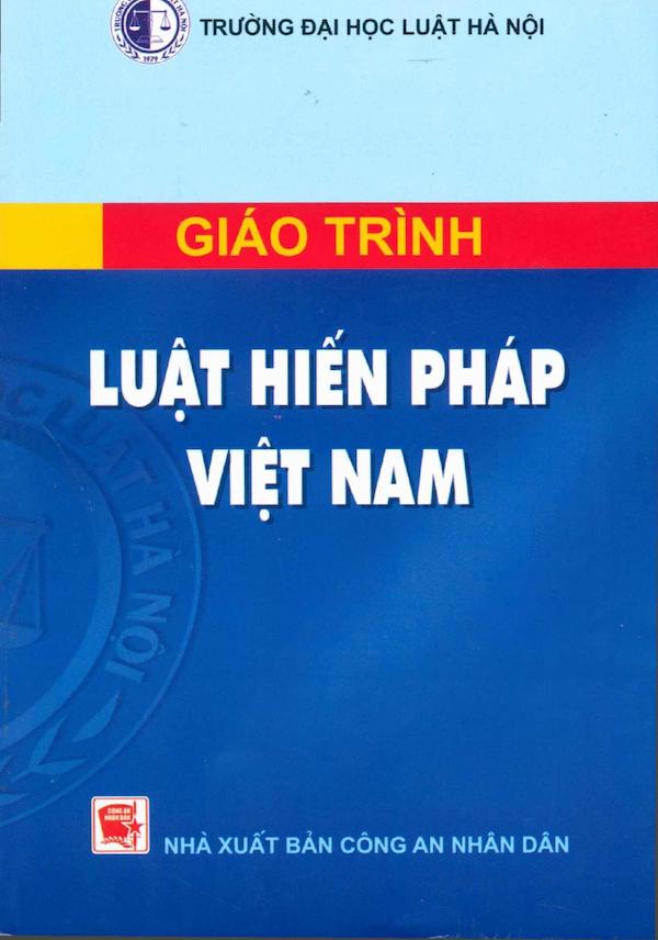 Giáo trình luật hiến pháp Việt Nam