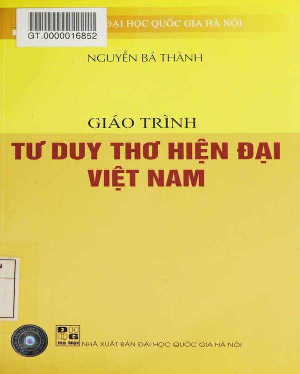 Giáo trình tư duy thơ hiện đại Việt Nam