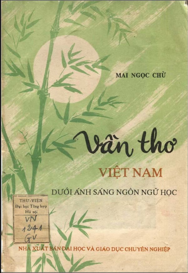 Vần thơ Việt Nam Dưới ánh sáng ngôn ngữ học