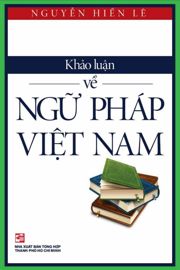 Khảo Luận Về Ngữ Pháp Việt Nam