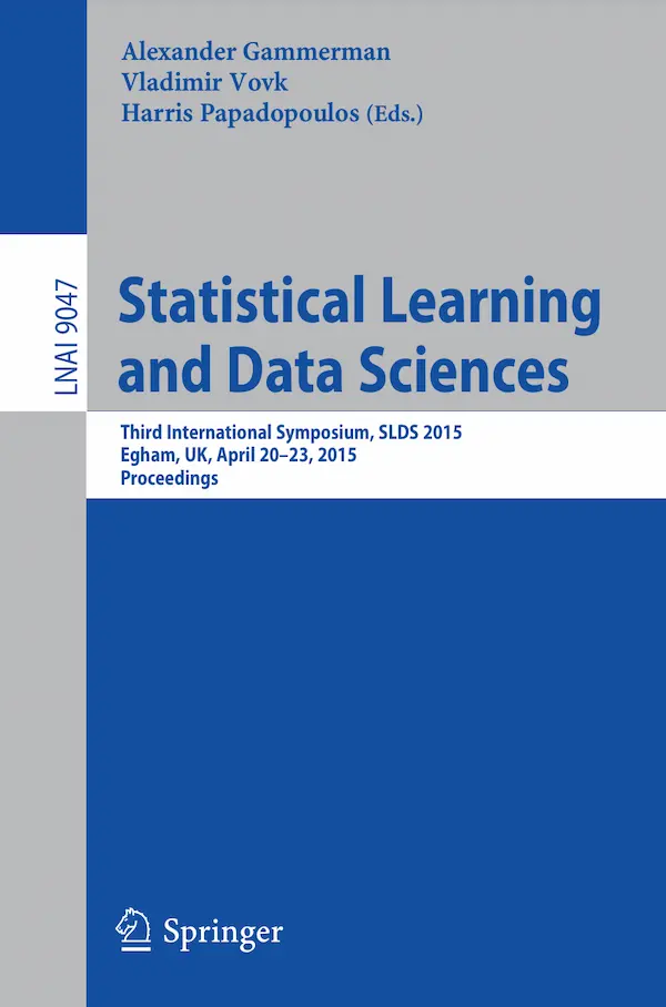 Statistical Learning And Data Sciences