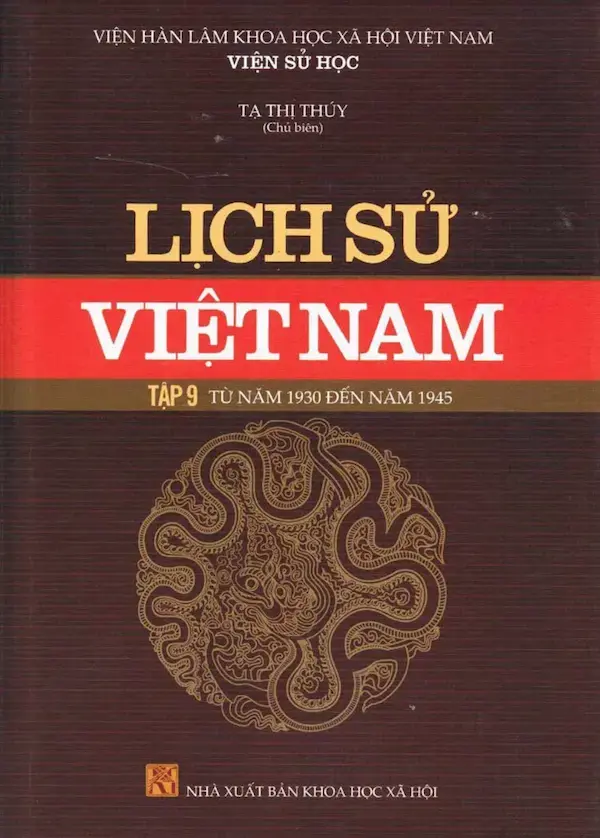 Lịch Sử Việt Nam Tập 9 – Từ Năm 1930 Đến Năm 1945