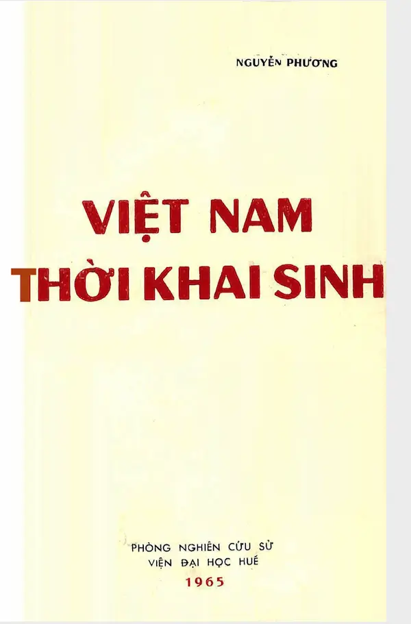 Việt Nam Việt Nam thời khai sinh